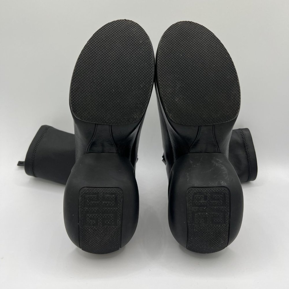 Givenchy G Clog Black Leather Ankle Boots - Size 36, Retail $1,295 - Picture 15 of 16